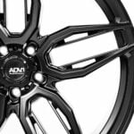 adv1 flowform spec satin black wheels concave rims h